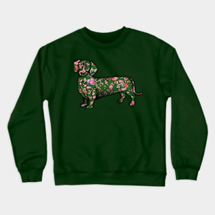 Wild Holiday Dachshund Crewneck Sweatshirt